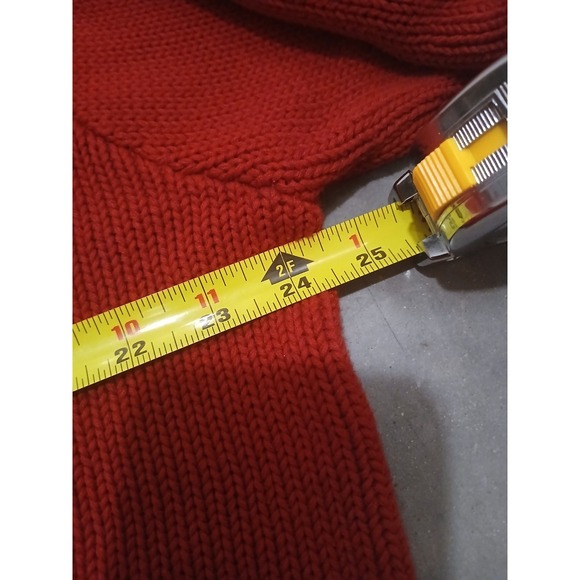 VintagePolo Ralph Lauren 100% Cotton Mens Size L Red - Picture 5 of 7